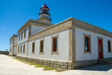Lighthouse of Cape Silleiro, Pontevedra province, Galicia, Spain