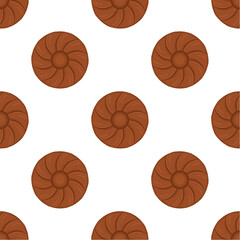 Pattern homemade cookie different taste in pastry biscuit