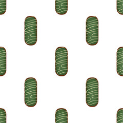 Pattern homemade cookie different taste in pastry biscuit