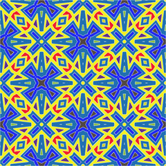 Seamless vector background with repeat pattern.Abstract ethnic rug ornamental seamless pattern.Perfect for fashion, textile design, cute themed fabric, on wall paper, wrapping paper and home decor.