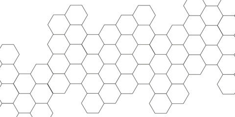 Background with hexagons . Abstract background with lines . white texture background . hexagon abstract background. Surface polygon pattern with glowing hexagon paper texture and futuristic business.