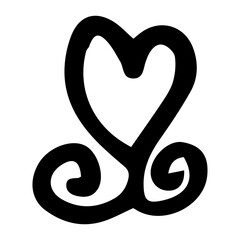 doodle heart
