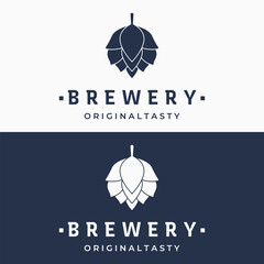 Fototapeta premium Premium quality vintage craft beer logo template design. For badges, emblems, beer companies, bars, taverns.
