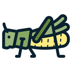 grasshopper bug icon