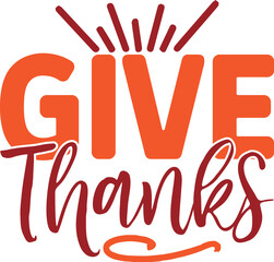 Give Thanks Svg