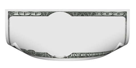 Blank money background for design with copyspace. png transparent