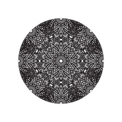 Hand drawn mandala. decoration in ethnic ornament.