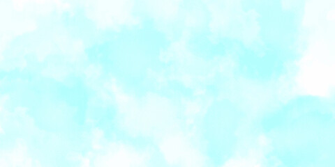 Obraz premium The sky has the light of the sun, the sky is blue, there are small and large clouds alternating and moving slowly, with the sunlight passing, creating a miraculous abstract shape texture background.