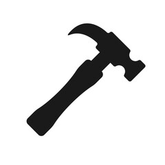 Hammer icon. Vector illustration.