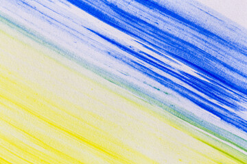 acrylic paint texture background ukranian flag