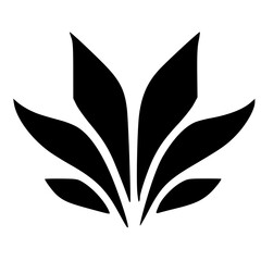 vector illustration of leaf icon