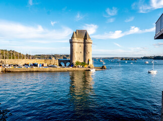 France - Saint Malo - Tour de Solidor - obrazy, fototapety, plakaty