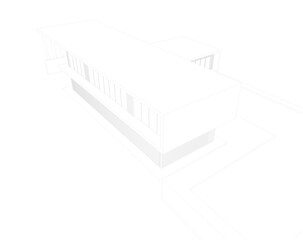 3d model of a house