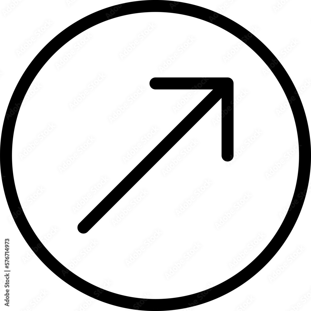Poster arrow icon. simple thin line, outline vector of arrows icons for ui and ux, website or mobile applic