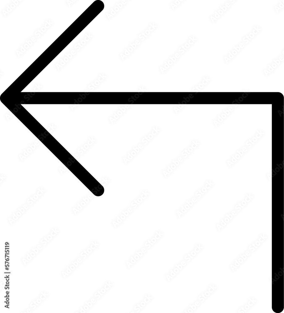 Poster arrow icon. simple thin line, outline vector of arrows icons for ui and ux, website or mobile applic