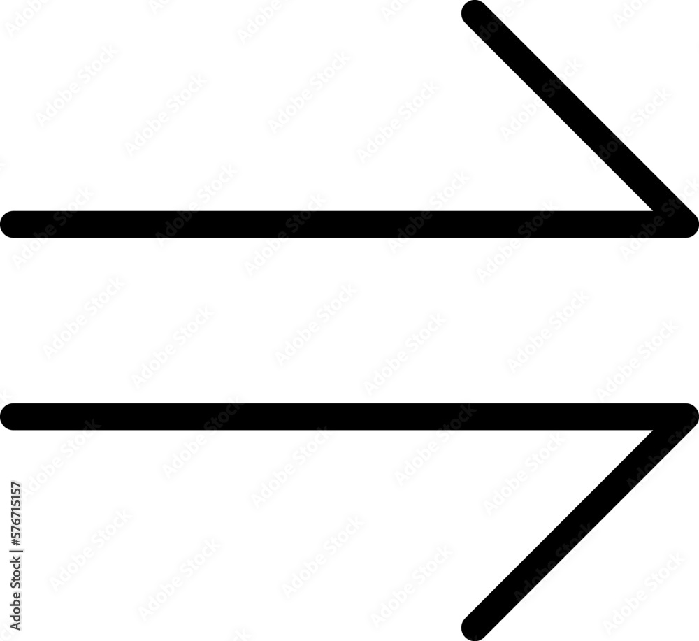 Poster arrow icon. simple thin line, outline vector of arrows icons for ui and ux, website or mobile applic