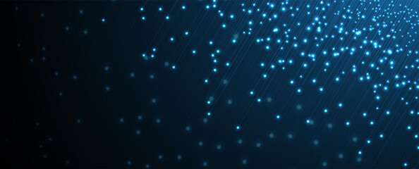 Cloud technology. Integrated digital web concept background