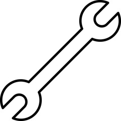 wrench vector icon