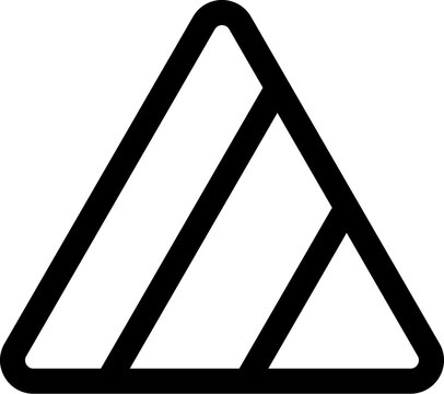 recommend clip art: non chlorine icon. Simple thin line, outline vector of Laundry icons for UI and UX, website or mobile application on white background