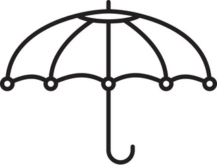 Mardi gras, umbrella vector icon © PNG, Vector & Video