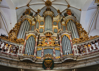 The Church of Our Saviour Pipe organ, Copenhagen, Denmark