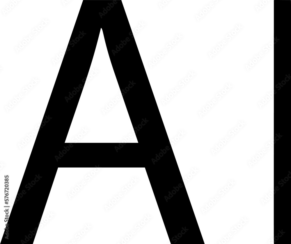 Poster character, text icon. simple glyph vector of text editor set icons for ui and ux, website or mobile 