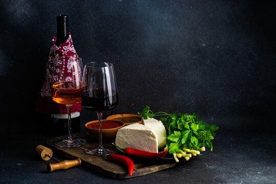 Georgian cuisine concept