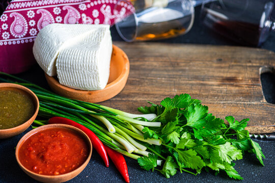 Georgian cuisine concept