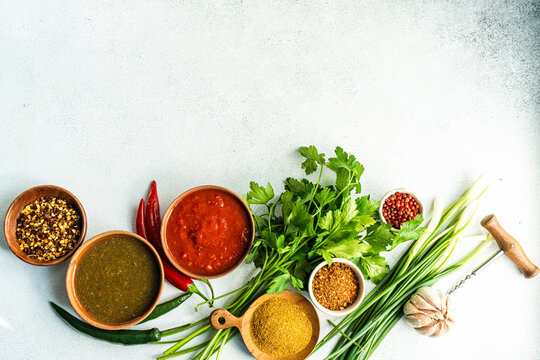 Georgian cuisine concept