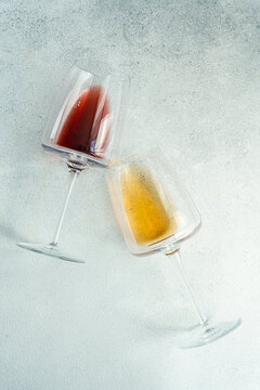 Georgian wine in glasses