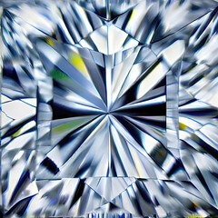 A Macro Perspective of the Lustrous Shimmer of Diamonds.