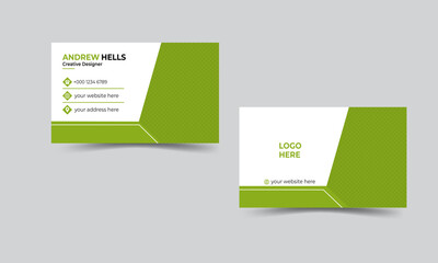 Template Modern Business Card Design