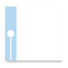 square infographic note
