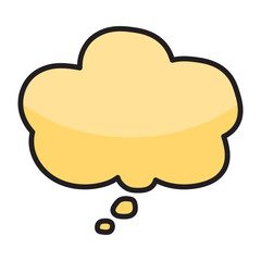 colorful speech bubble
