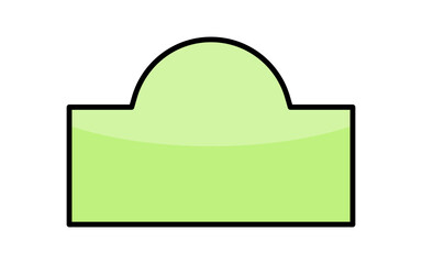 vintage shape banner
