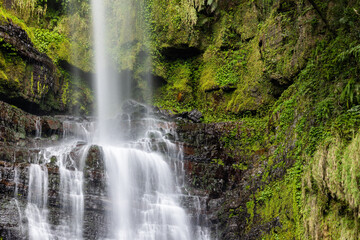Fototapeta na wymiar Wufengqi Waterfall in Yilan of Taiwan