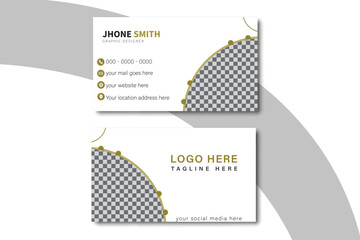 business card template, Creative and Clean.