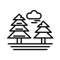 Forest Icon Design