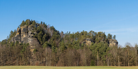 Der Rauenstein in der Sächsischen Schweiz 3
