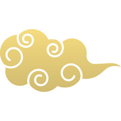 Chinese Lunar Gold Cloud