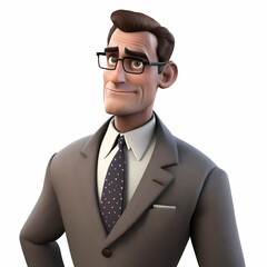 Big Boss Business Man. Generative AI