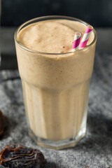 Homemade Sweet Date Milkshake