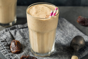 Homemade Sweet Date Milkshake