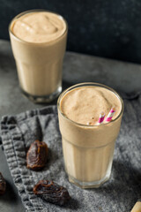 Homemade Sweet Date Milkshake