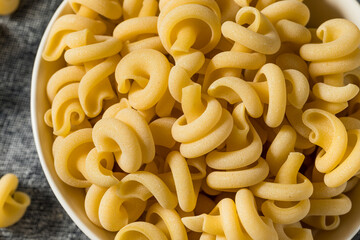 Homemade Dry Trottole Pasta