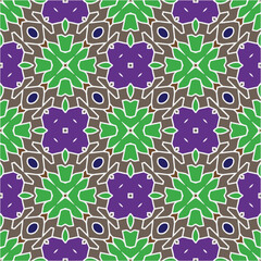 
Seamless vector background with repeat pattern.Abstract ethnic rug ornamental seamless pattern.Perfect for fashion, textile design, cute themed fabric, on wall paper, wrapping paper and home decor.