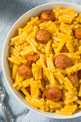 Hot Dog Macaroni and Cheese