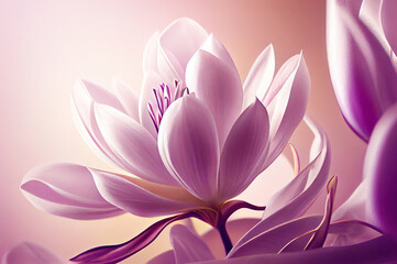 Obraz na płótnie Canvas background with flowers,purple crocus flower,pink and white flower