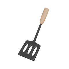 Illustration of kitchen tool icon with cartoon style on 3d rendering suitable for website design