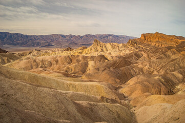 Fototapeta na wymiar Death Valley Zabriskie Point